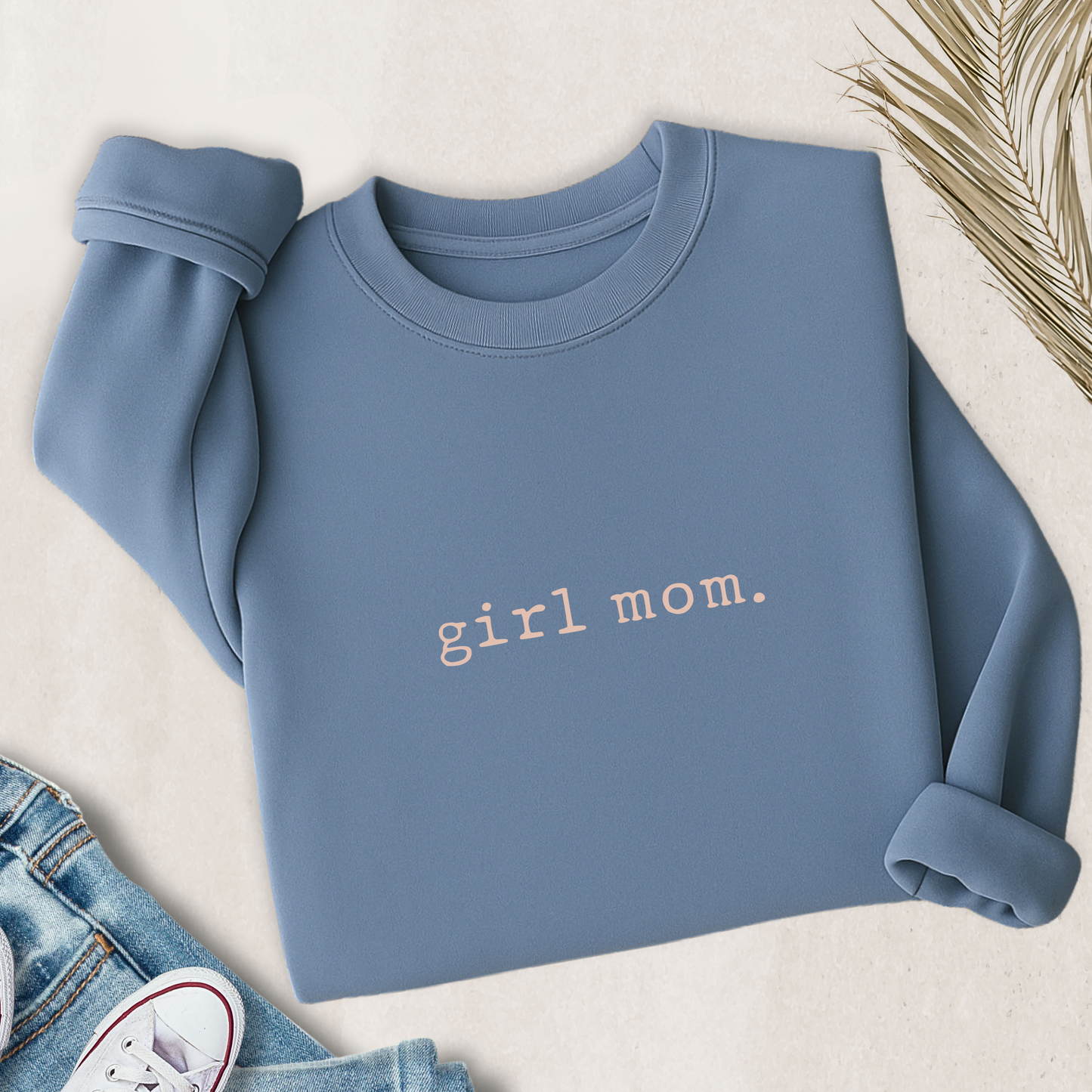 Girl Mom Lightweight Sweatshirt