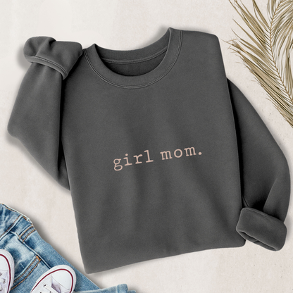 Girl Mom Lightweight Sweatshirt
