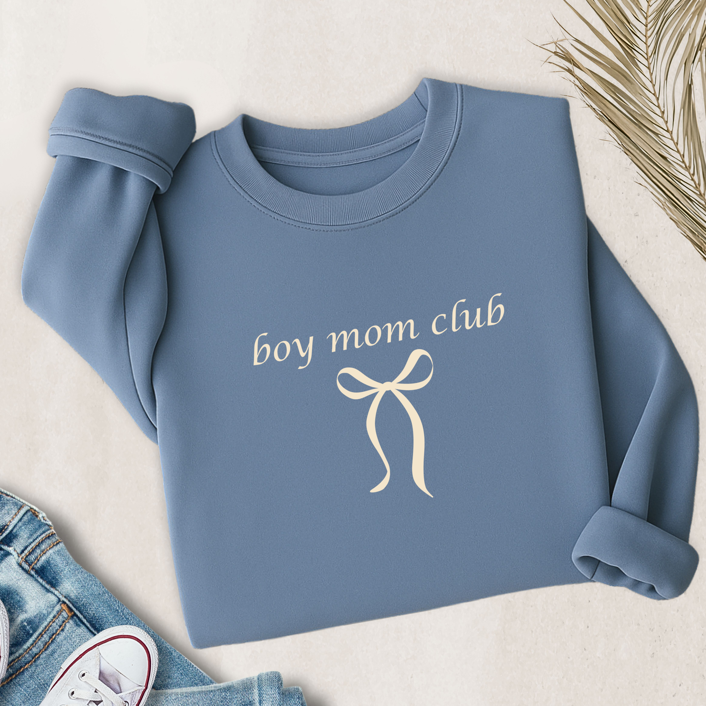 Boy Mom Club Lightweight Sweatshirt