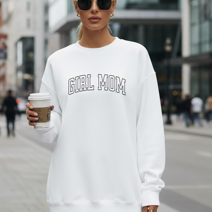 Girl Mom Proud Pullover