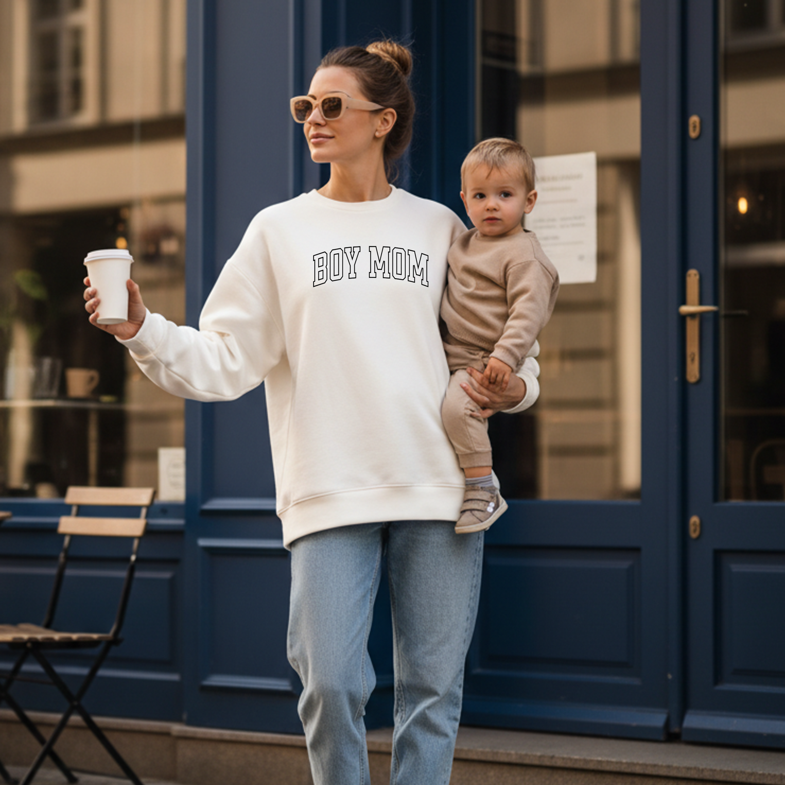 Girl Mom Proud Pullover