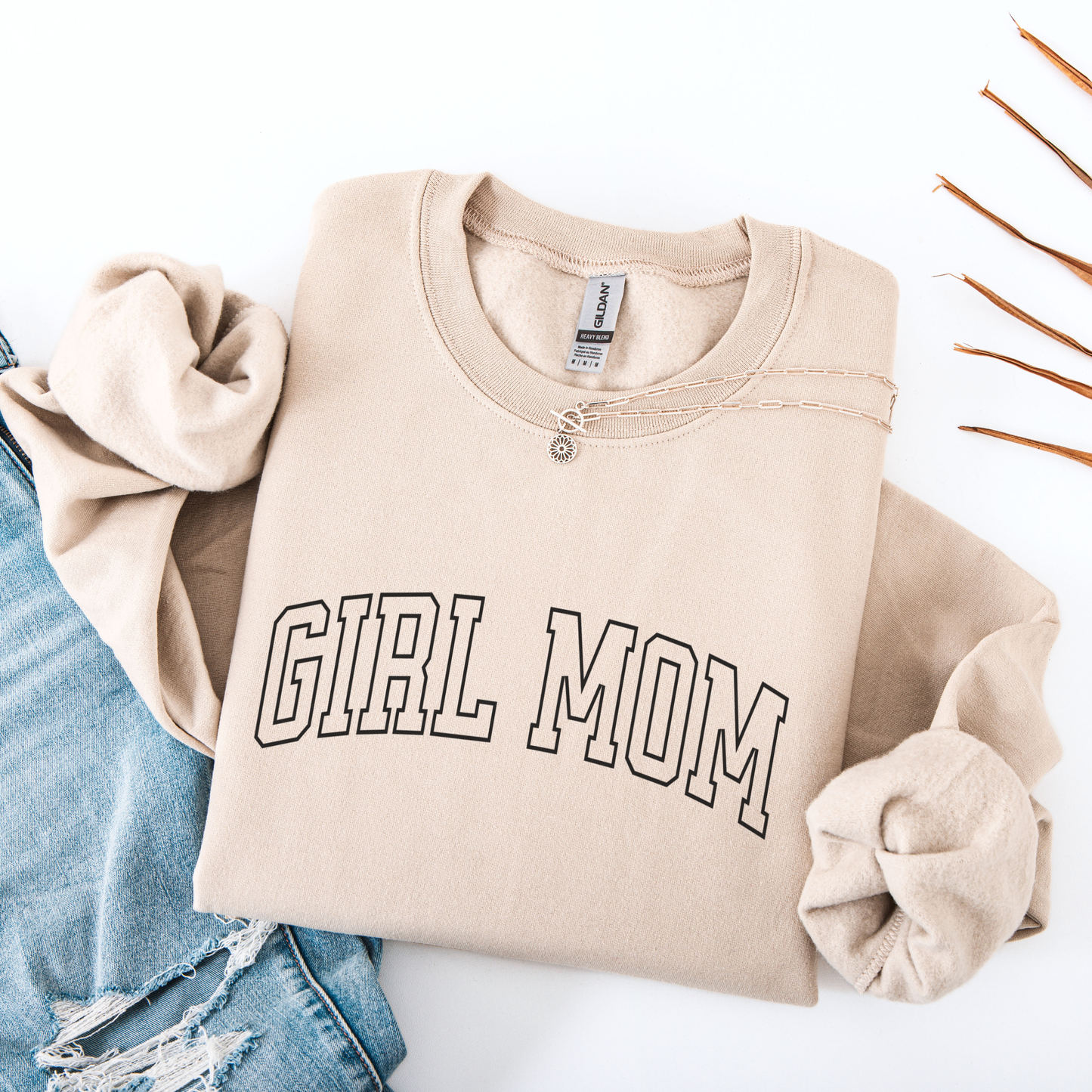 Girl Mom Proud Pullover