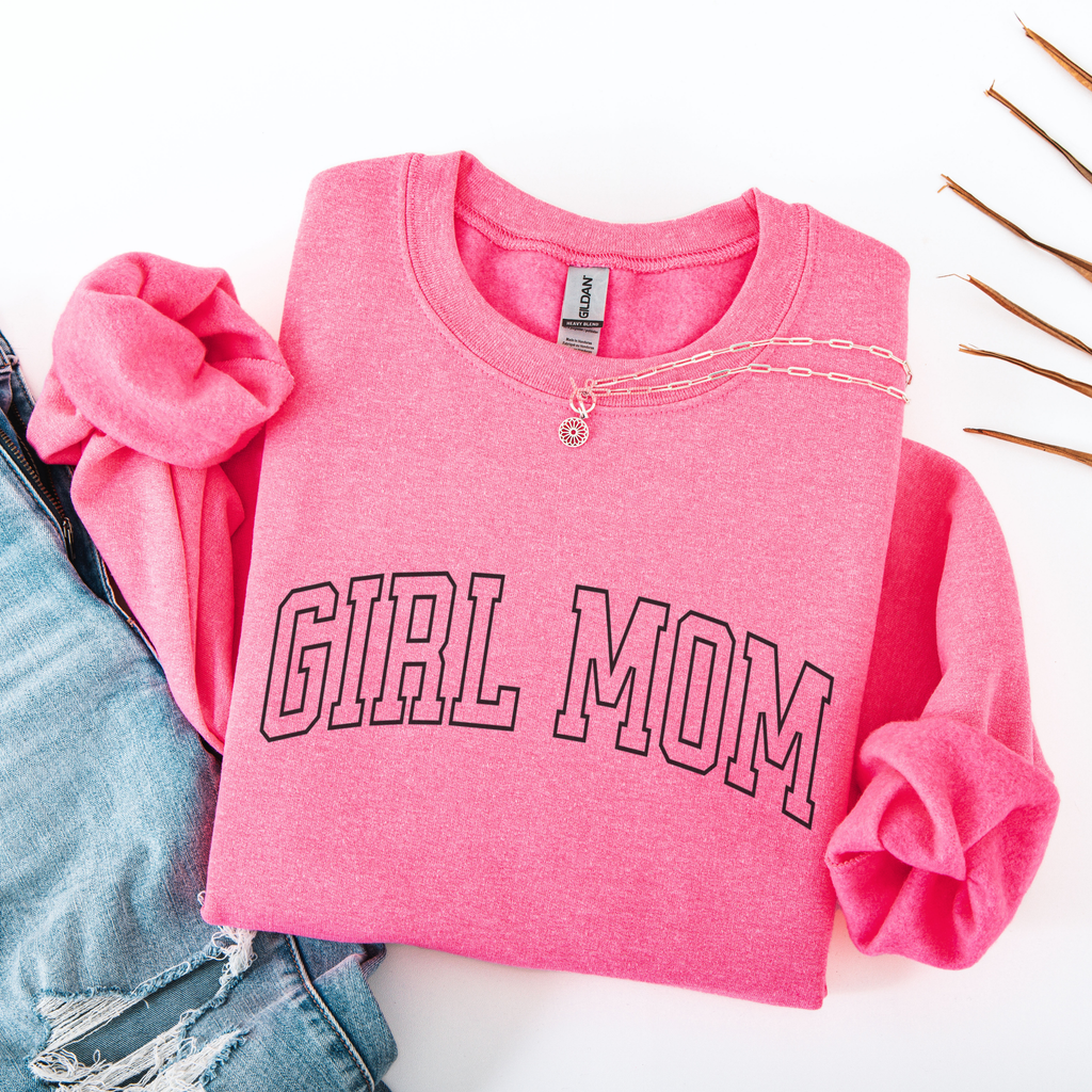 Girl Mom Proud Pullover