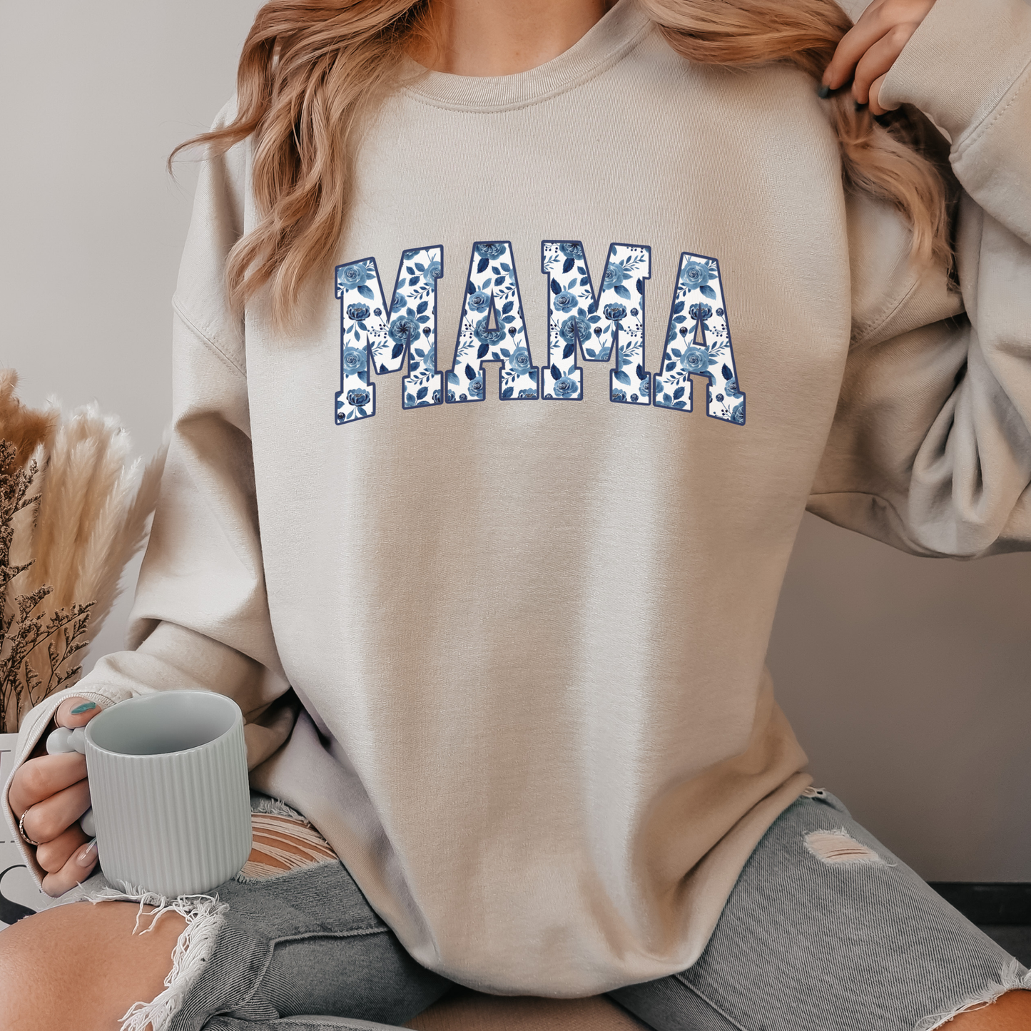 Floral Mama Pullover