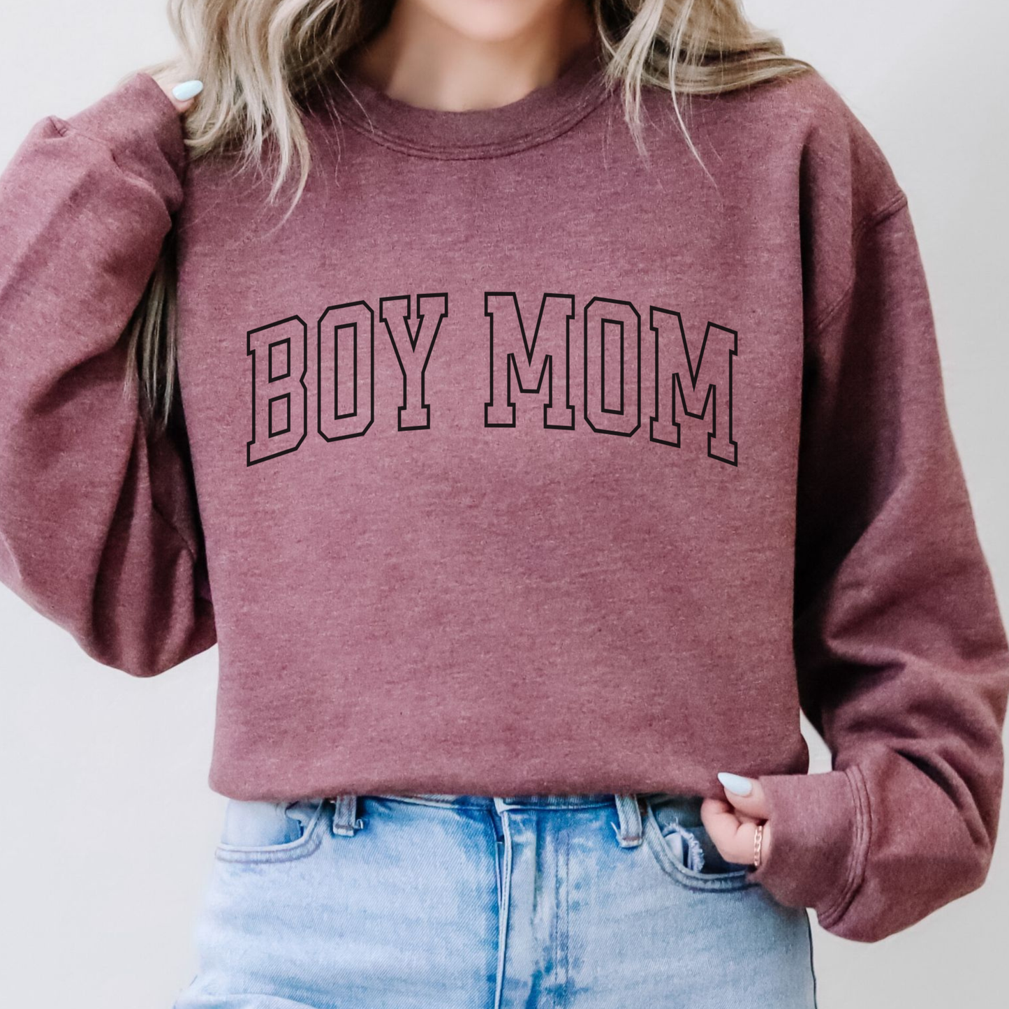 Boy Mom Proud Pullover