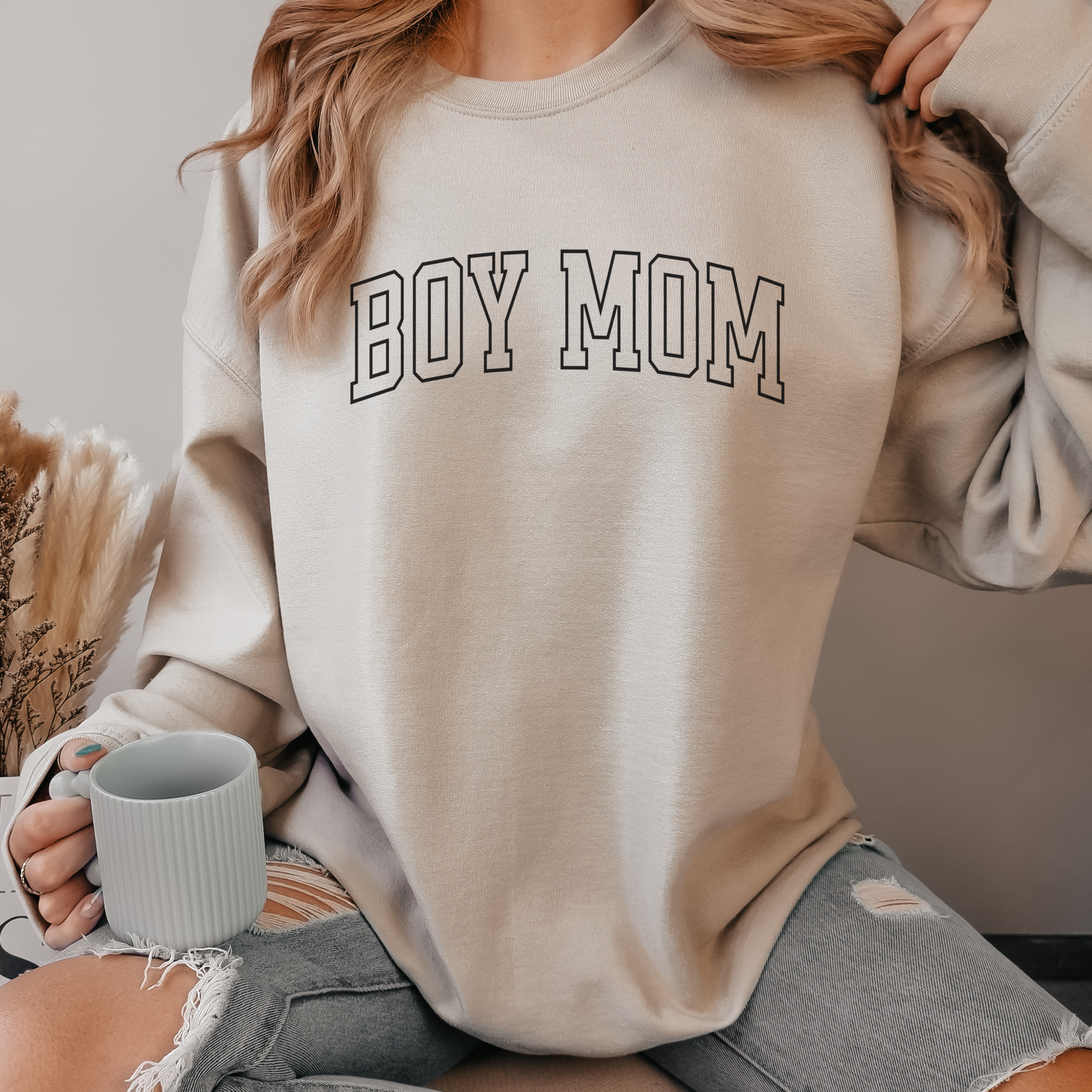 Boy Mom Proud Pullover