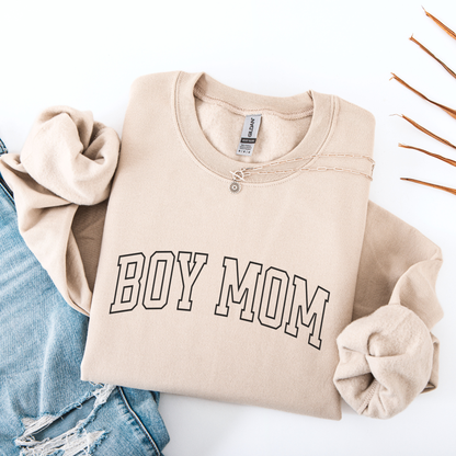 Boy Mom Proud Pullover