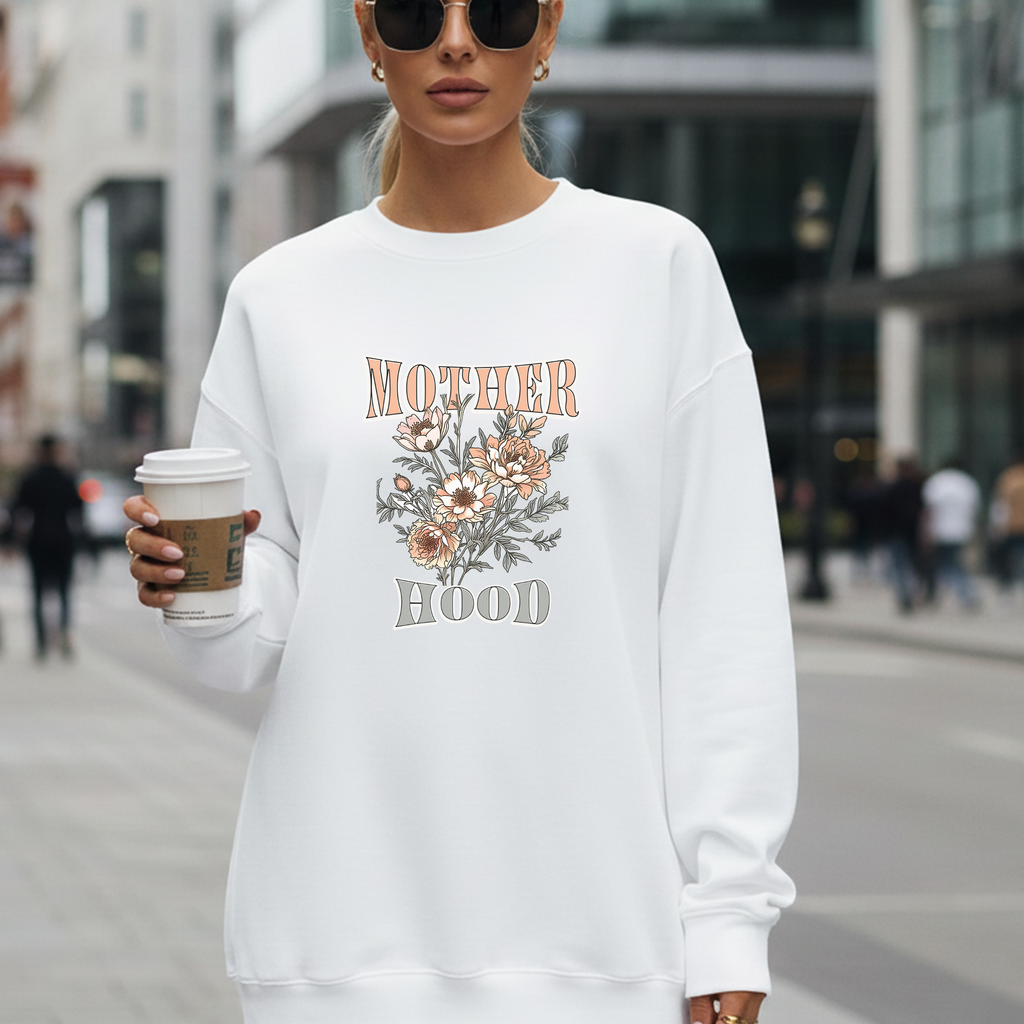 Mother-Hood Floral Pullover