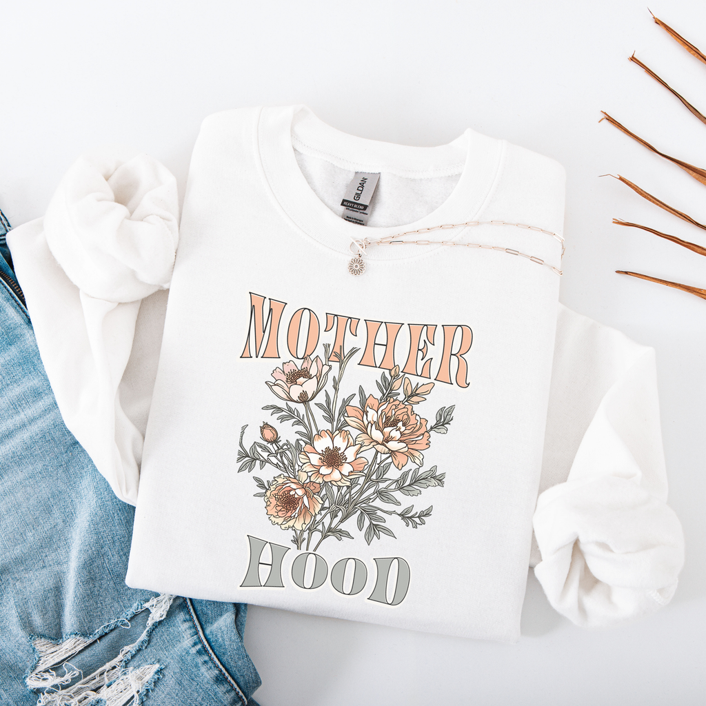 Mother-Hood Floral Pullover