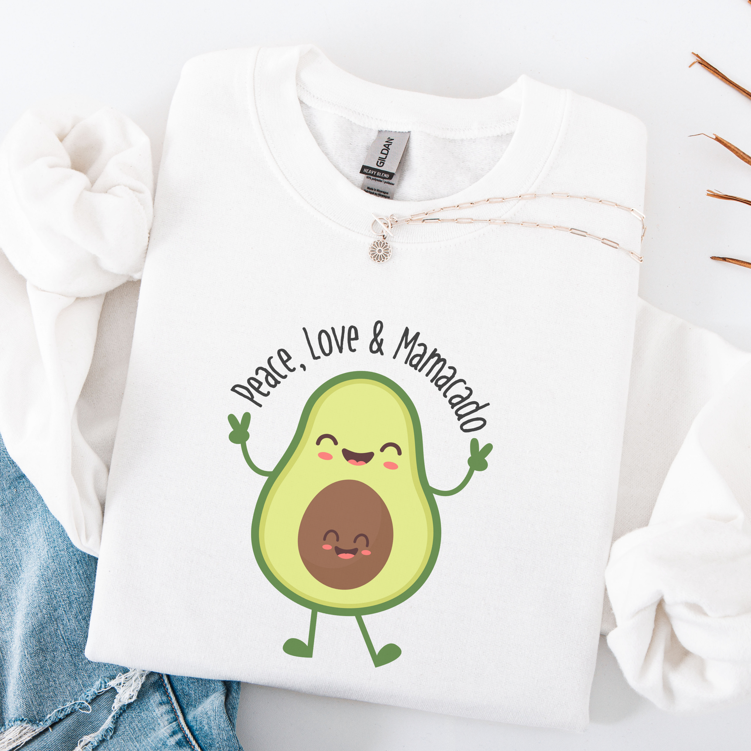 Peace, Love & Mamacado Sweatshirt