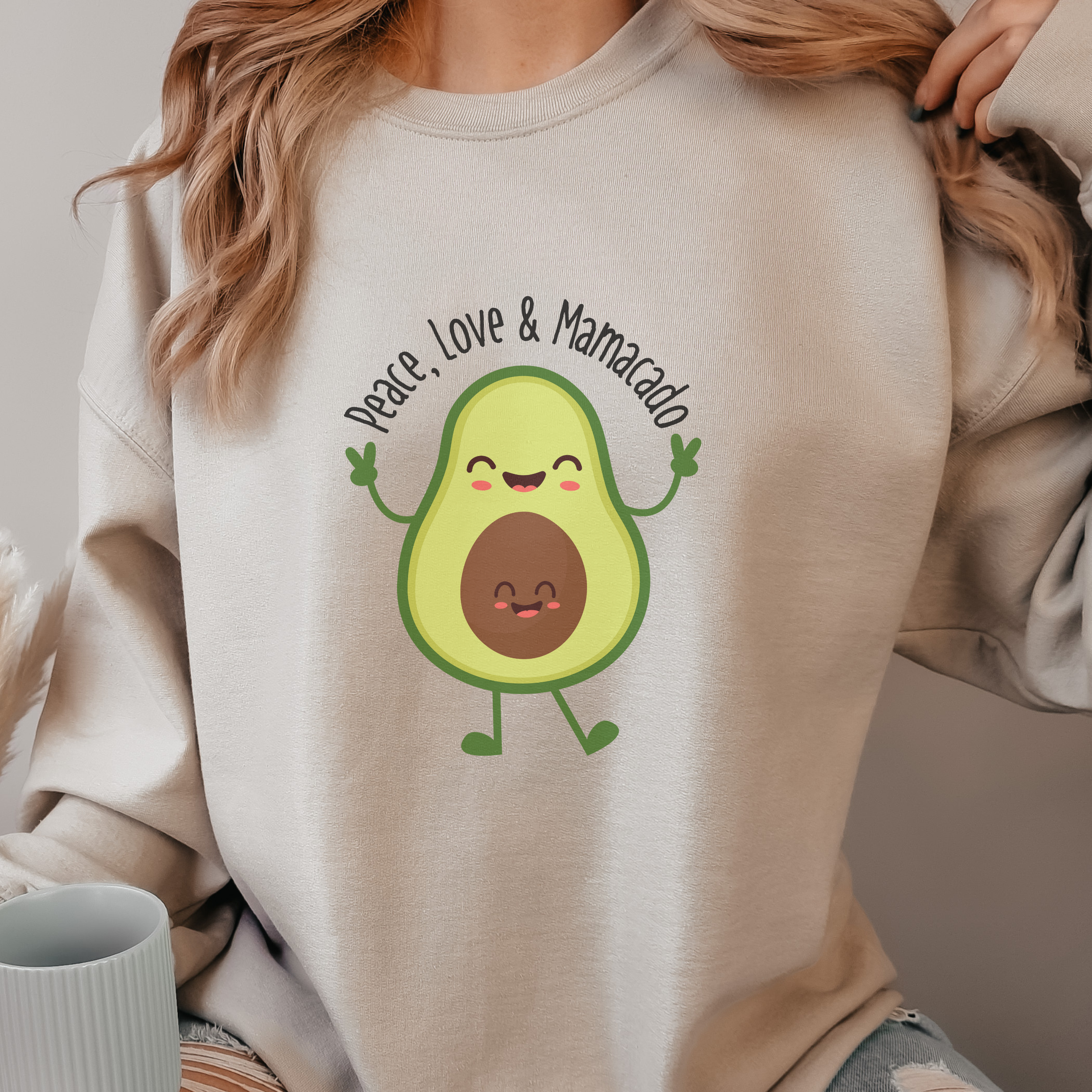 Peace, Love & Mamacado Sweatshirt