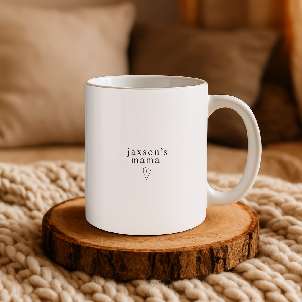 Personalized Mama Mug with Child's Name