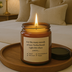 Light this when... Candle