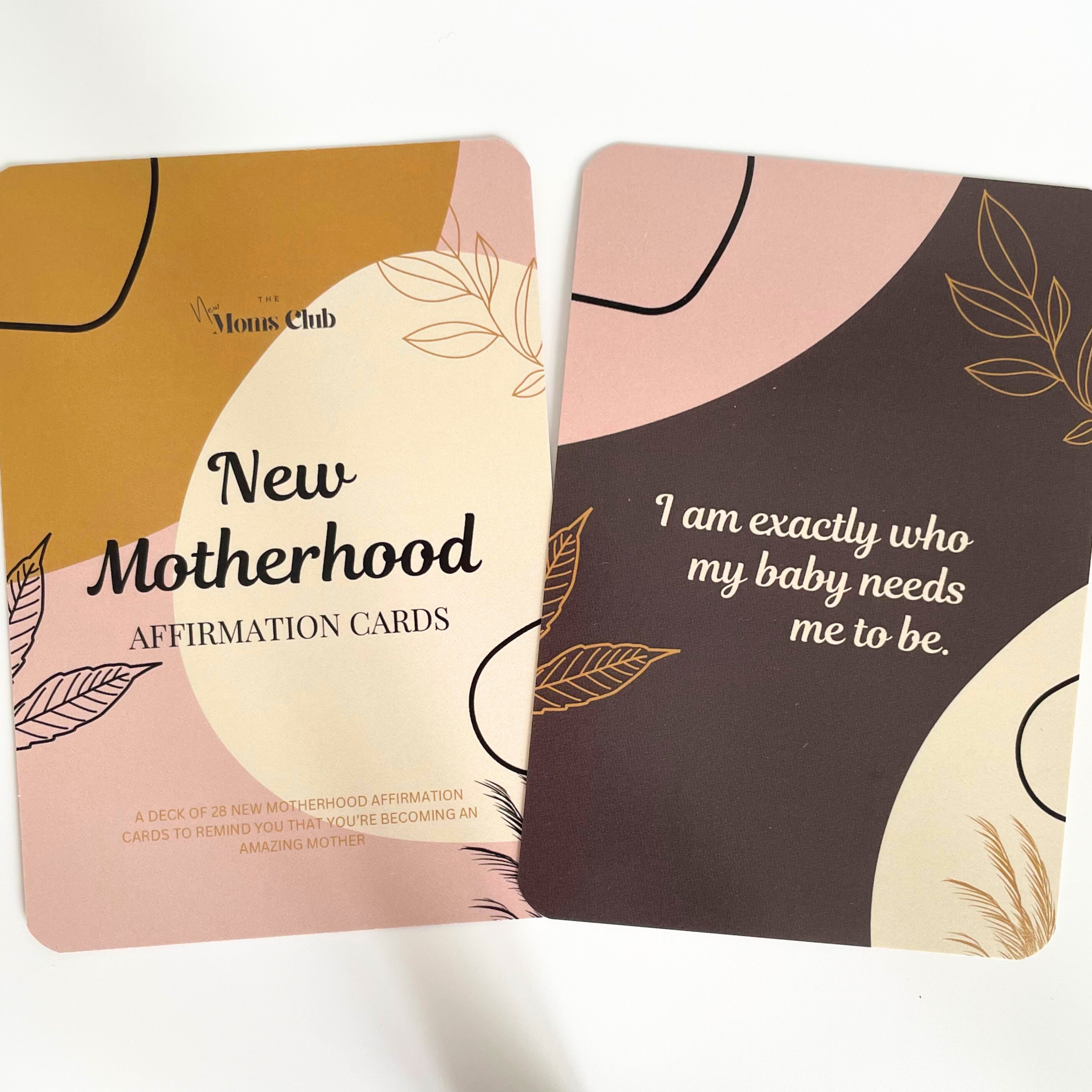 New Motherhood Affirmation Cards