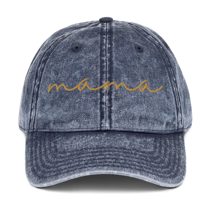 Embroidered Vintage Mama Cap